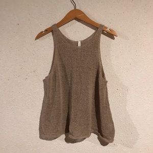 Aritzia Beige Tank Top